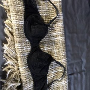 Beauty & Light Black lightly lined Bra 34DD